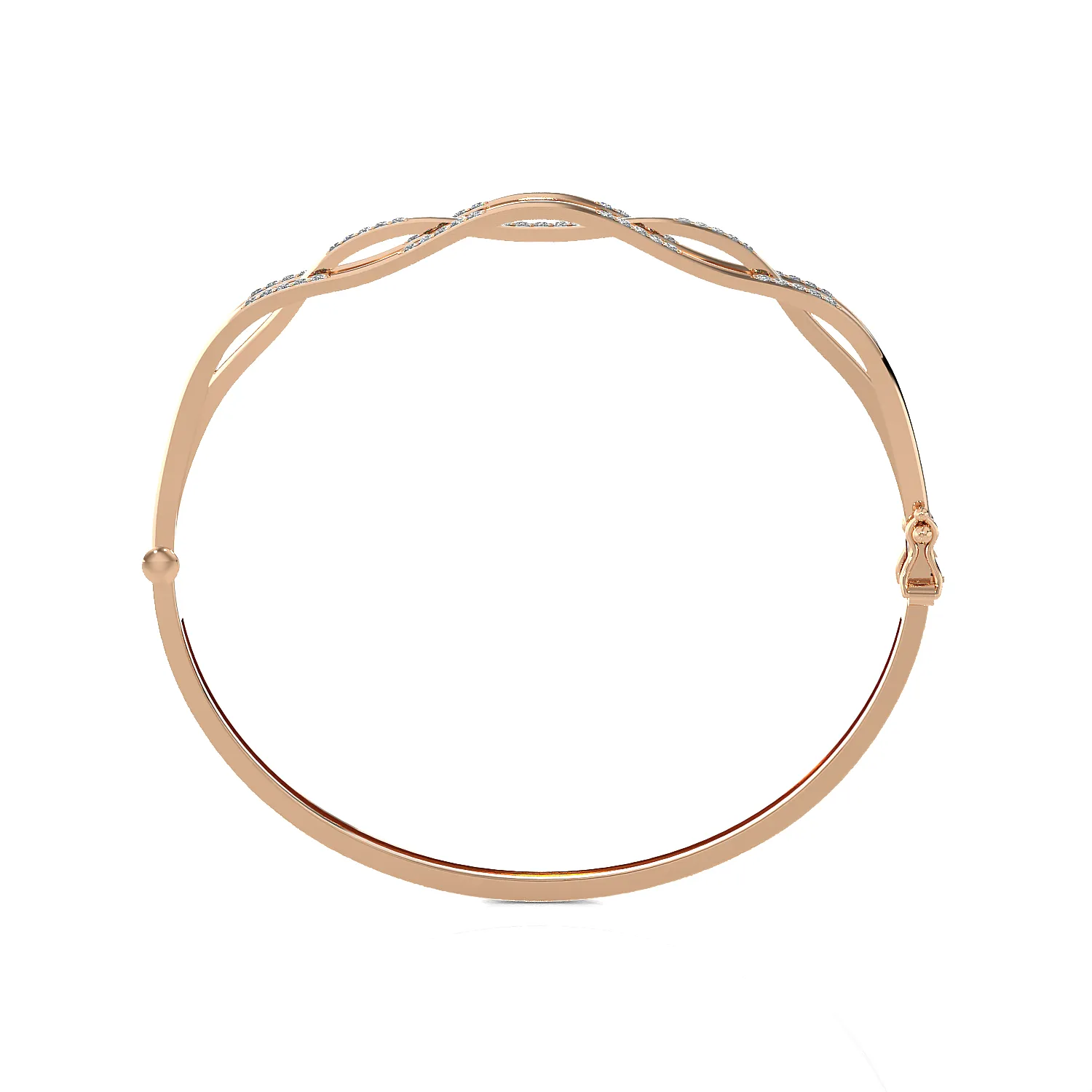 Arc Bangle Bracelet