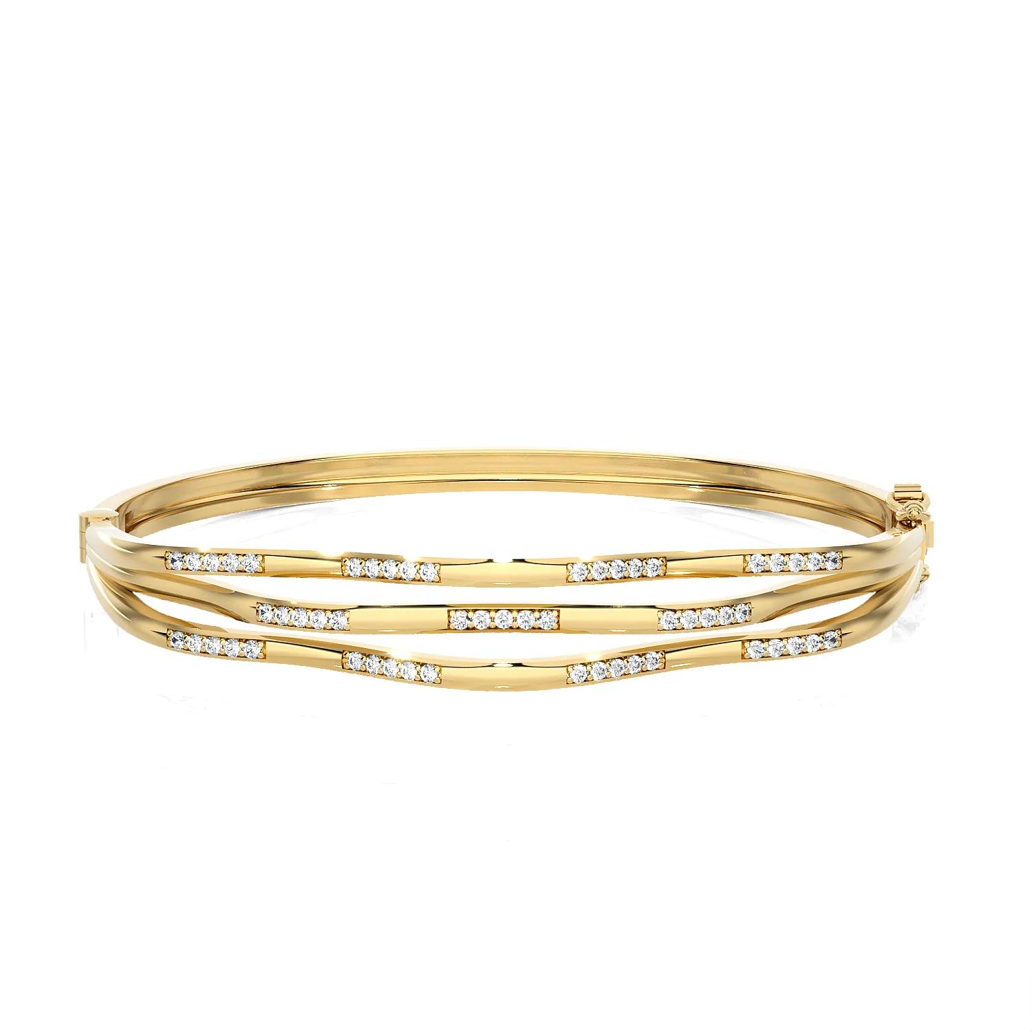 Arc Bangle Bracelet