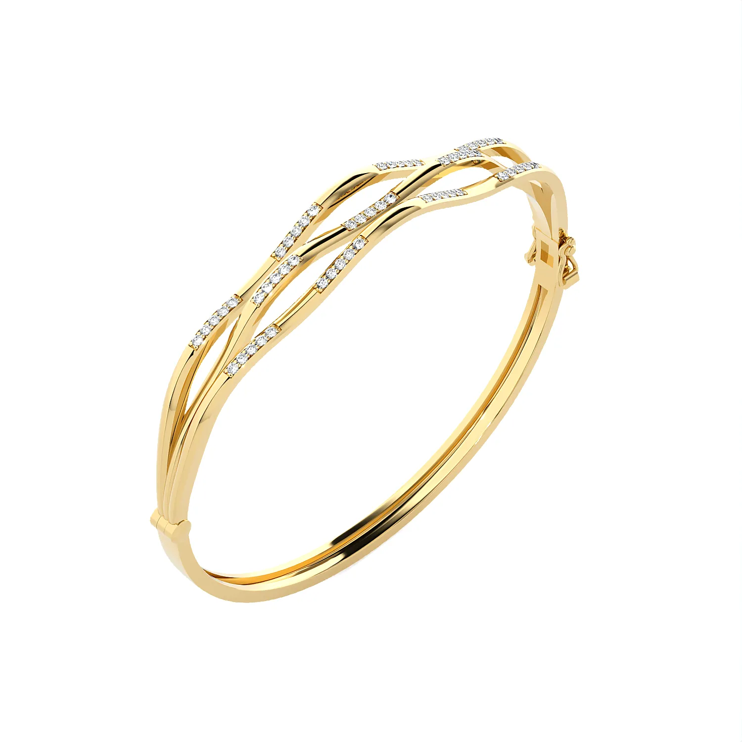 Arc Bangle Bracelet