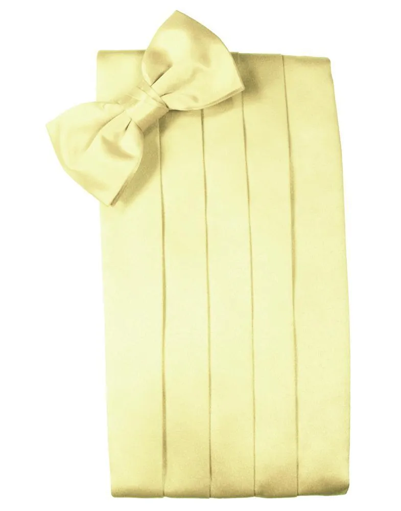 Banana Luxury Satin Cummerbund