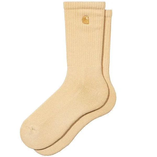 Carhartt WIP Chase Crew Socks Citron - Gold