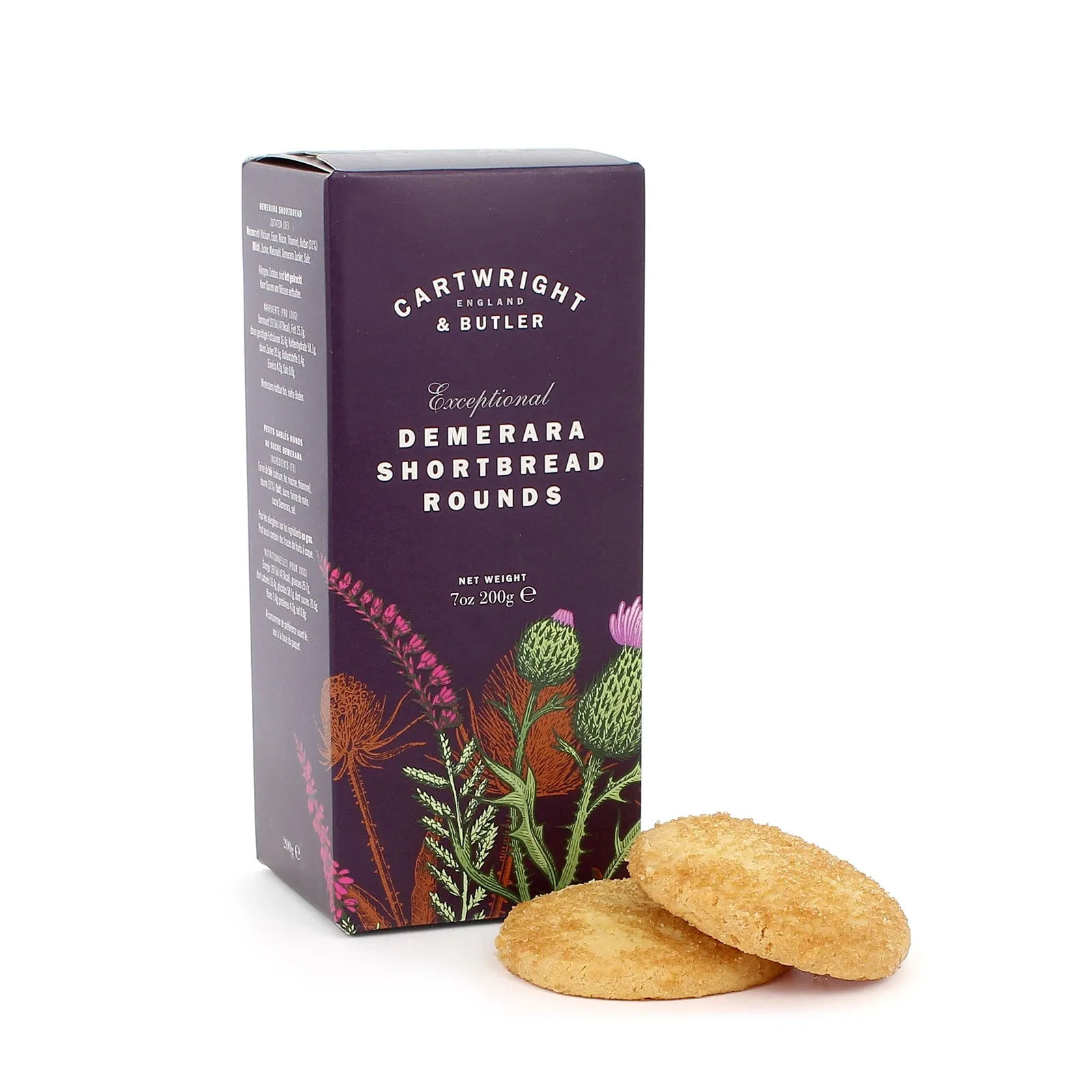 Cartwright & Butler Demerara Shortbread Rounds