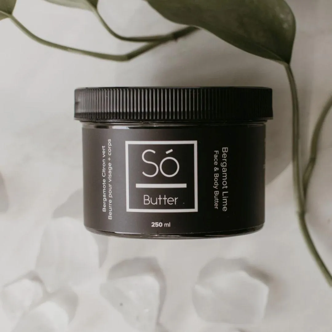 face and body butter - bergamot vanilla