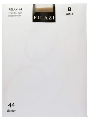 Filazi Relax 44 Denier Control Top Firm Support Women Tights.