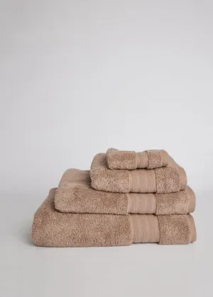 Foxford Luxury Cotton Towel Bundle - Mink