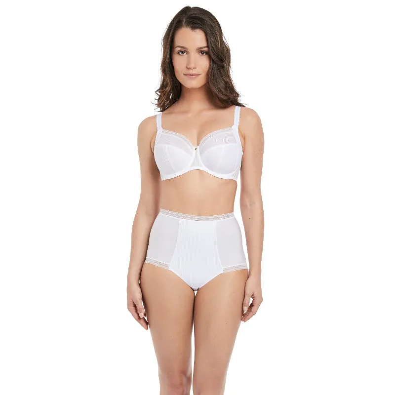 Fusion High Waist Brief Pant White - Fantasie