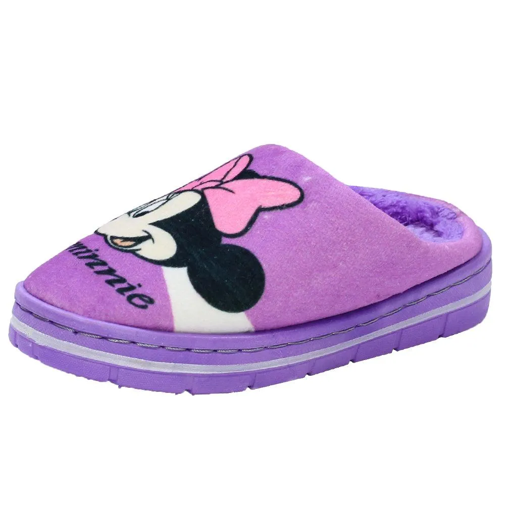 Girls' Soft Slippers (Minnie Mouse)