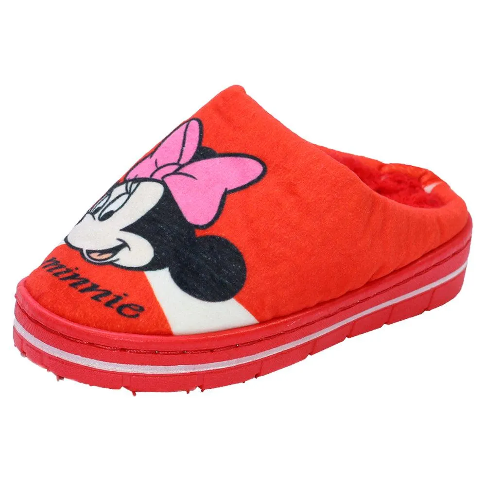 Girls' Soft Slippers (Minnie Mouse)