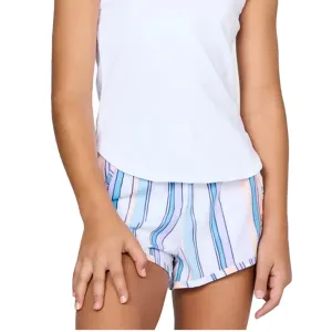 Girls Tennis Short Fun Stripes