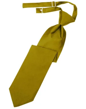 Gold Luxury Satin Kids Necktie