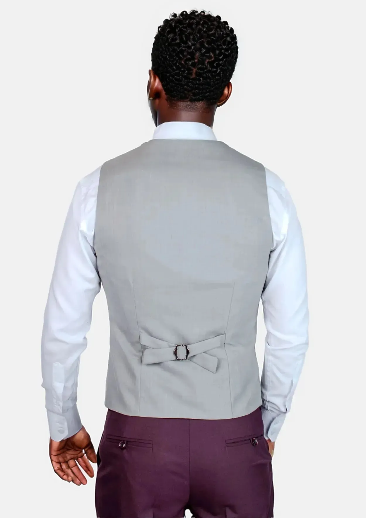 Harbor Grey Sharkskin Vest