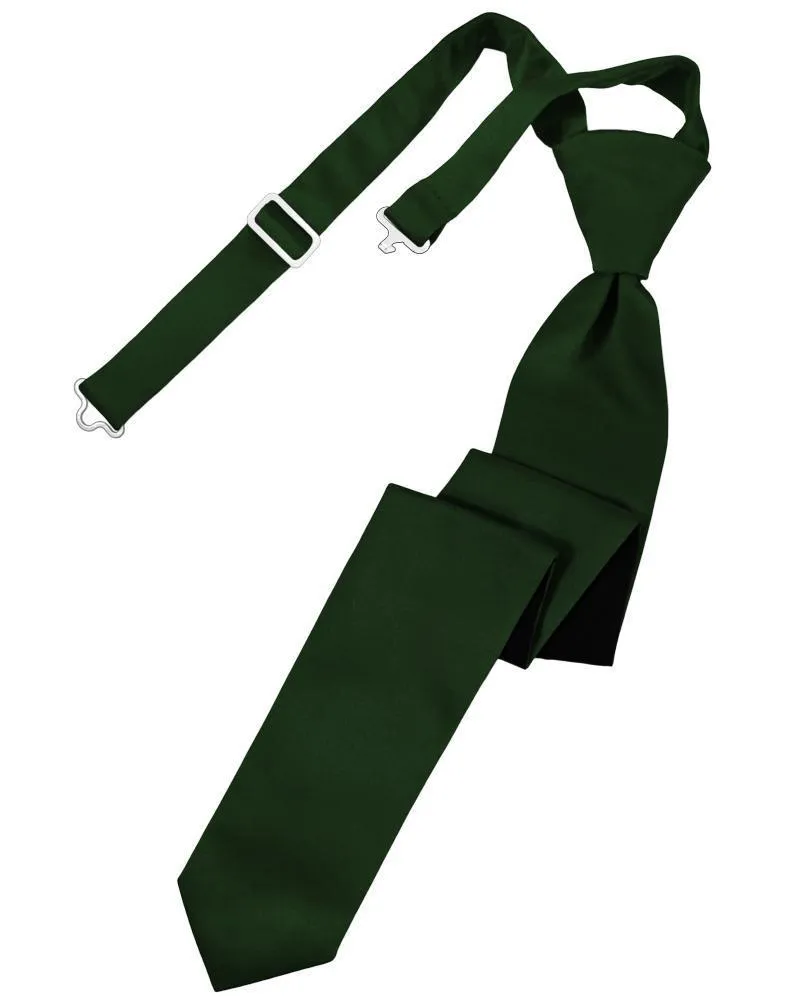 Holly Luxury Satin Skinny Necktie