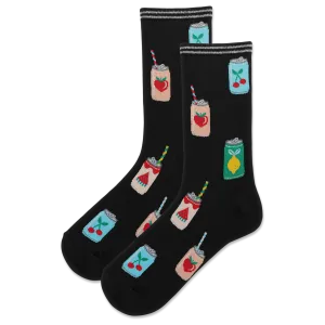 HOTSOX Women's Fruit Seltzer Cans Crew Sock