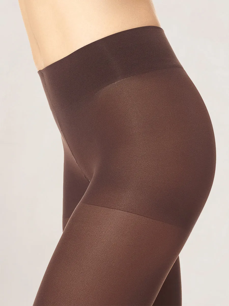 Hue® Super Opaque Tights with Control Top - 90 Denier