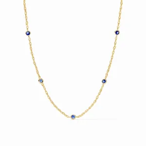 Julie Vos Celeste Delicate Station Necklace