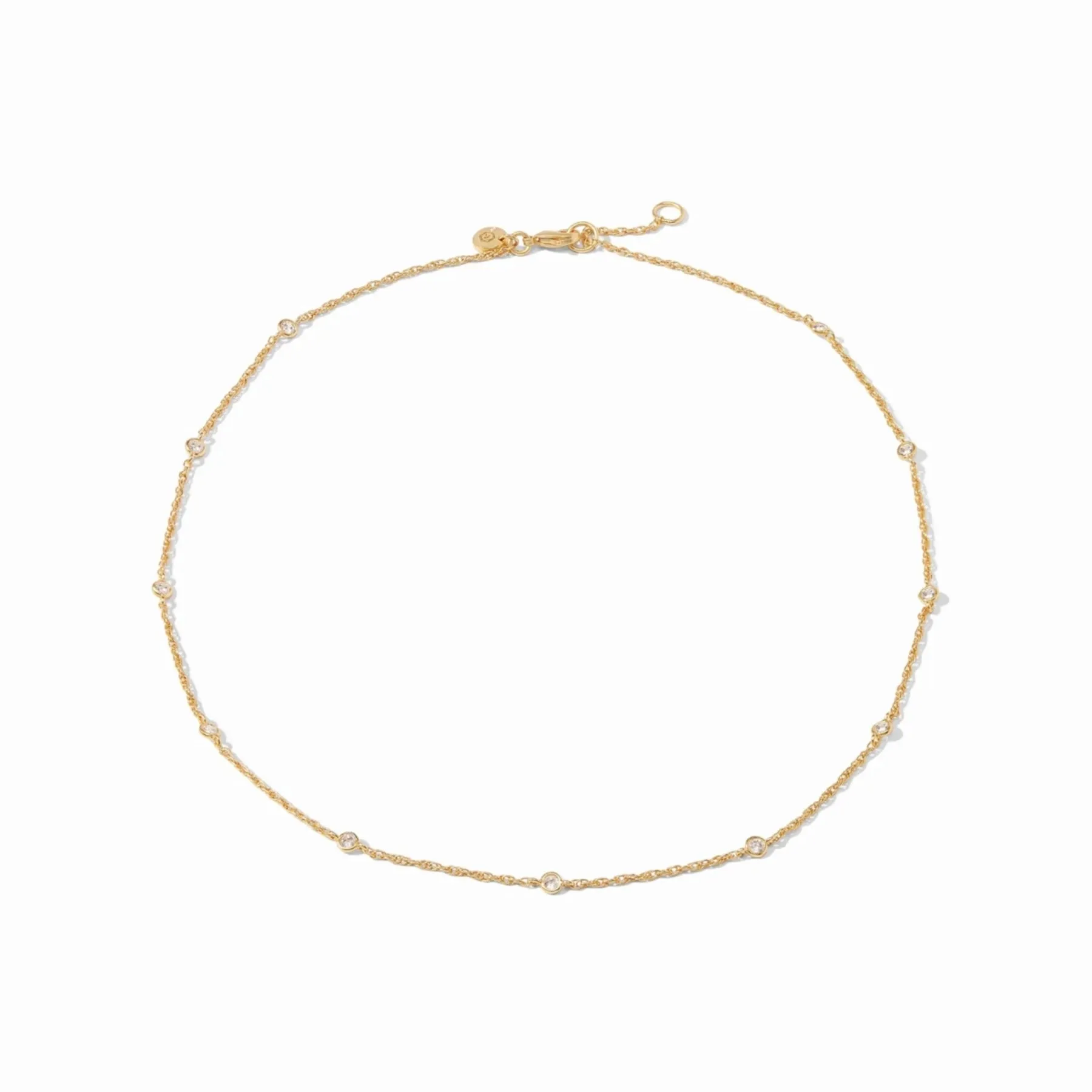 Julie Vos Celeste Delicate Station Necklace