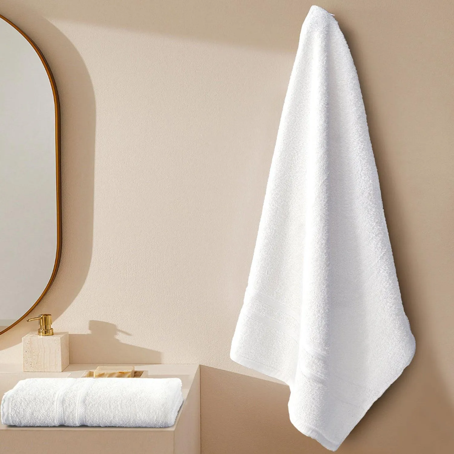 Luxurious Bath Sheet Towel - Pack of 2 | Quick Drying Highly Absorbent