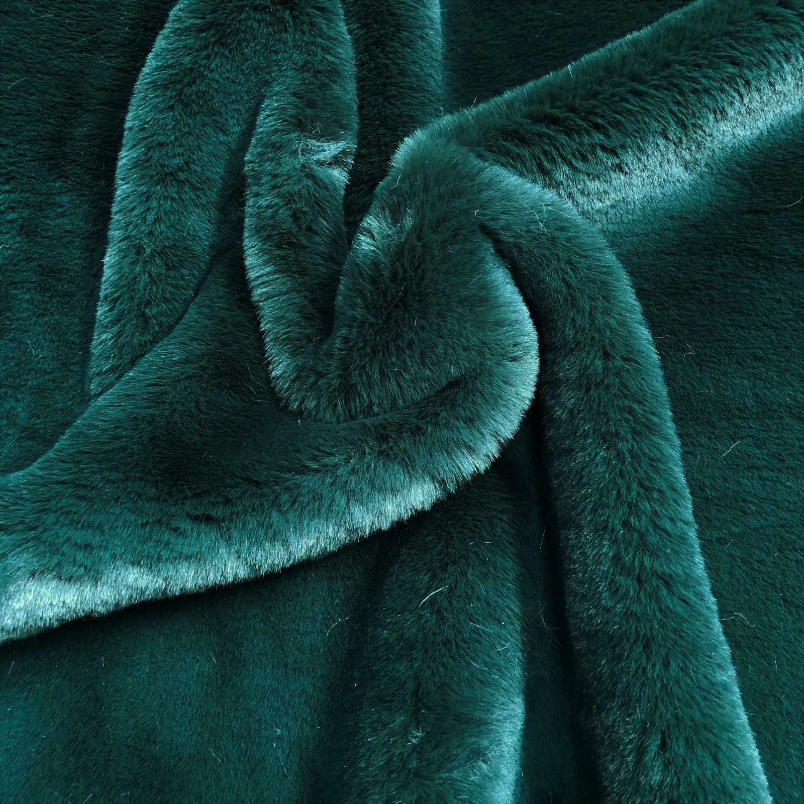 Luxury Faux Fur - Super Soft Dark Green