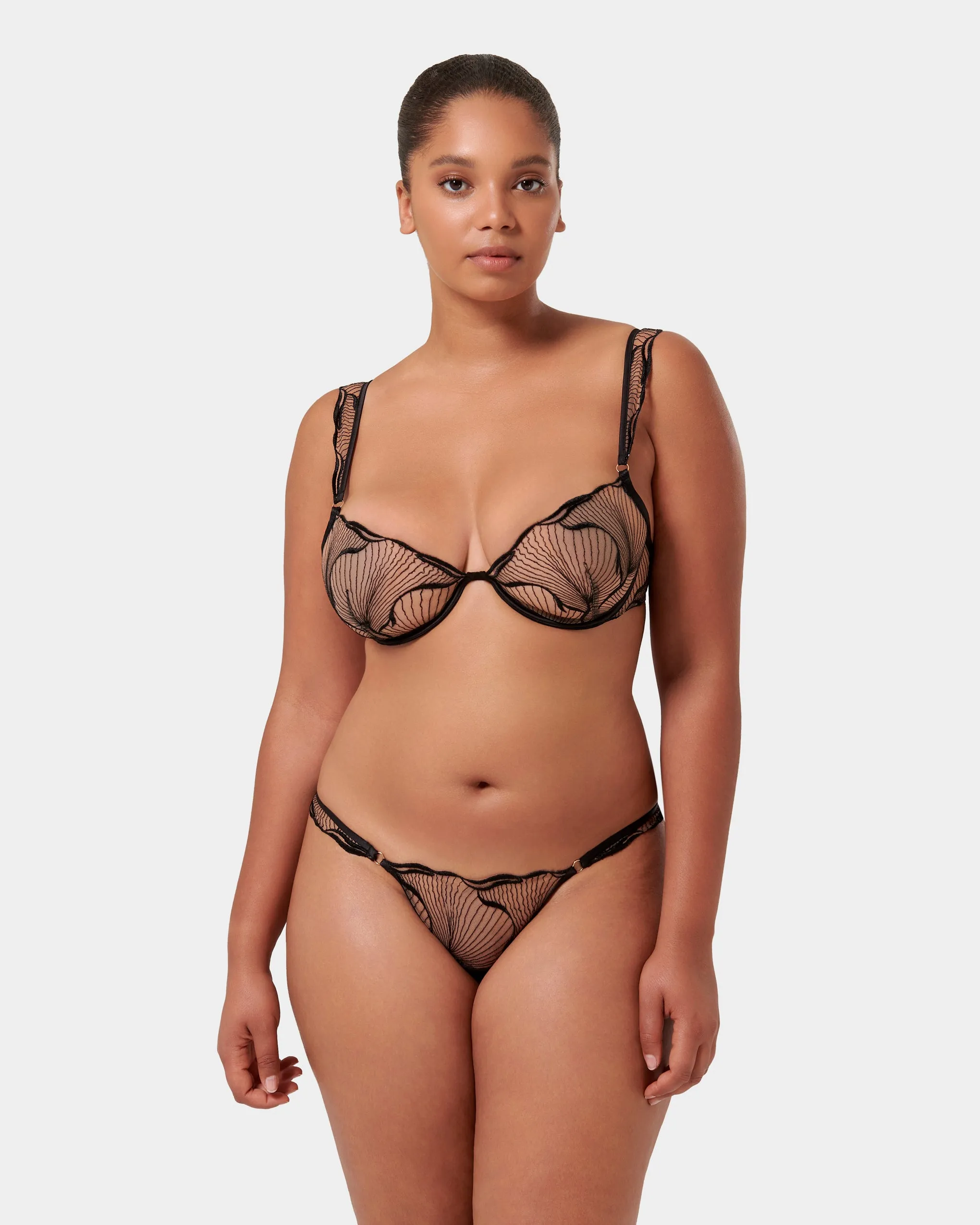 Marabel Brief Black/Sheer