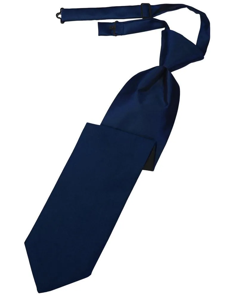 Marine Luxury Satin Kids Necktie