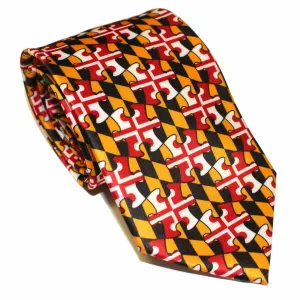 Maryland Flag Puzzle Piece / Tie