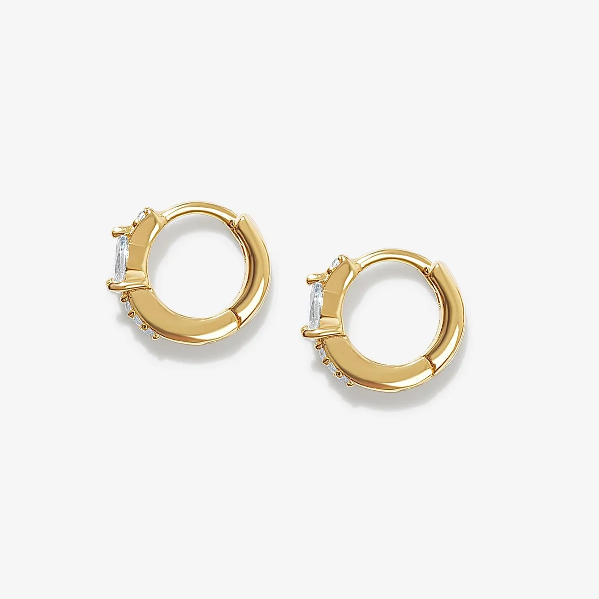 Nell huggie earrings