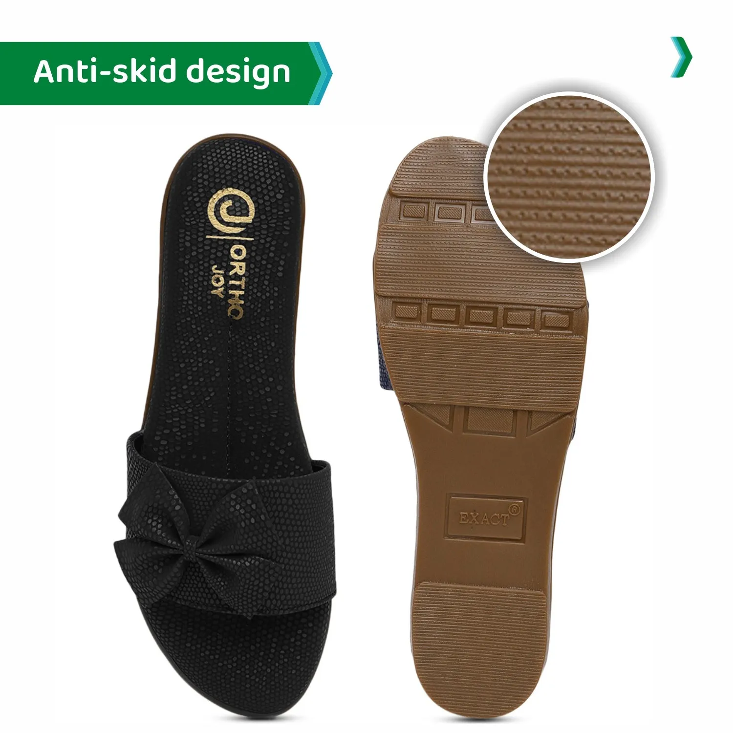 ORTHO JOY doctor slippers | Soft Fancy Footwear