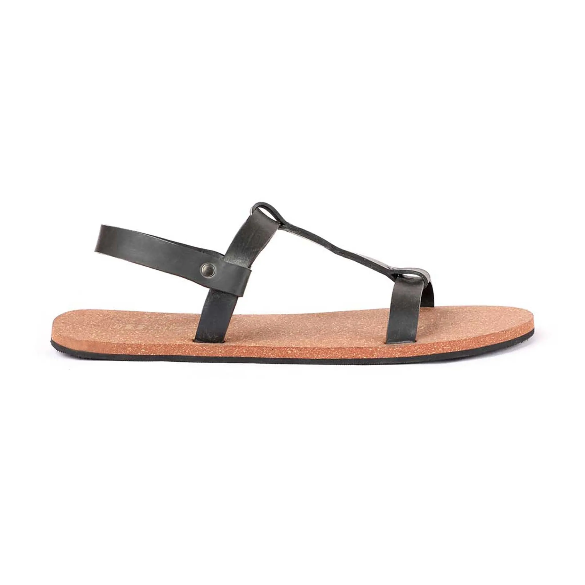 Paaduks Nat T-Strap Cork Sandals for Men