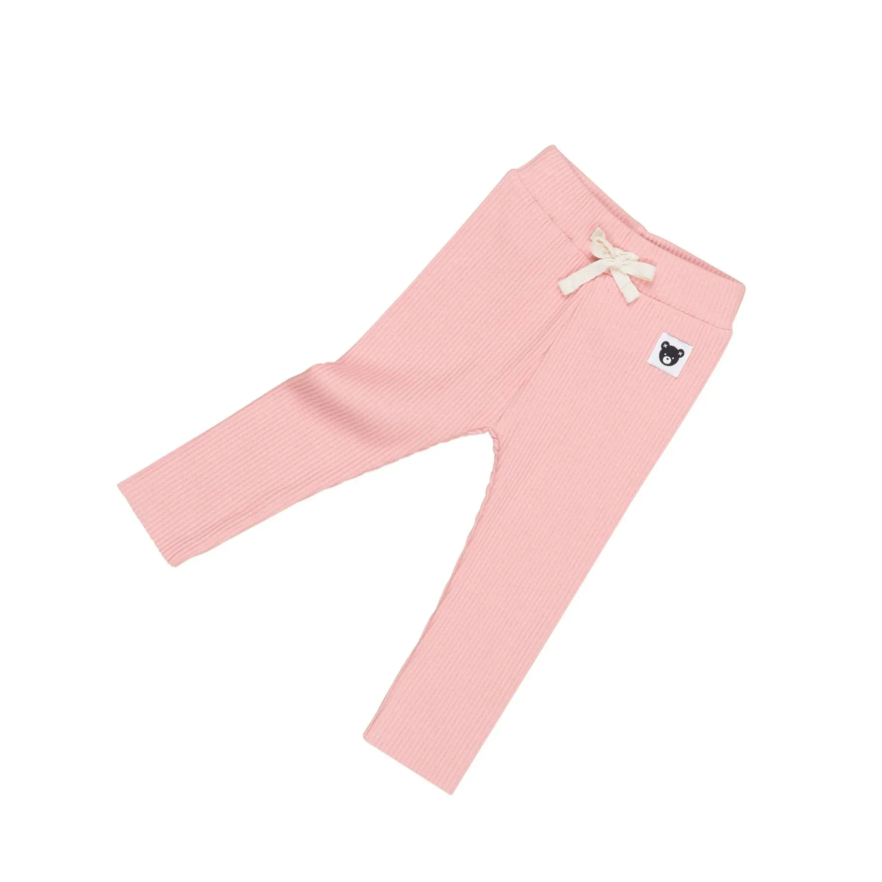 Pink Baby Rib Legging