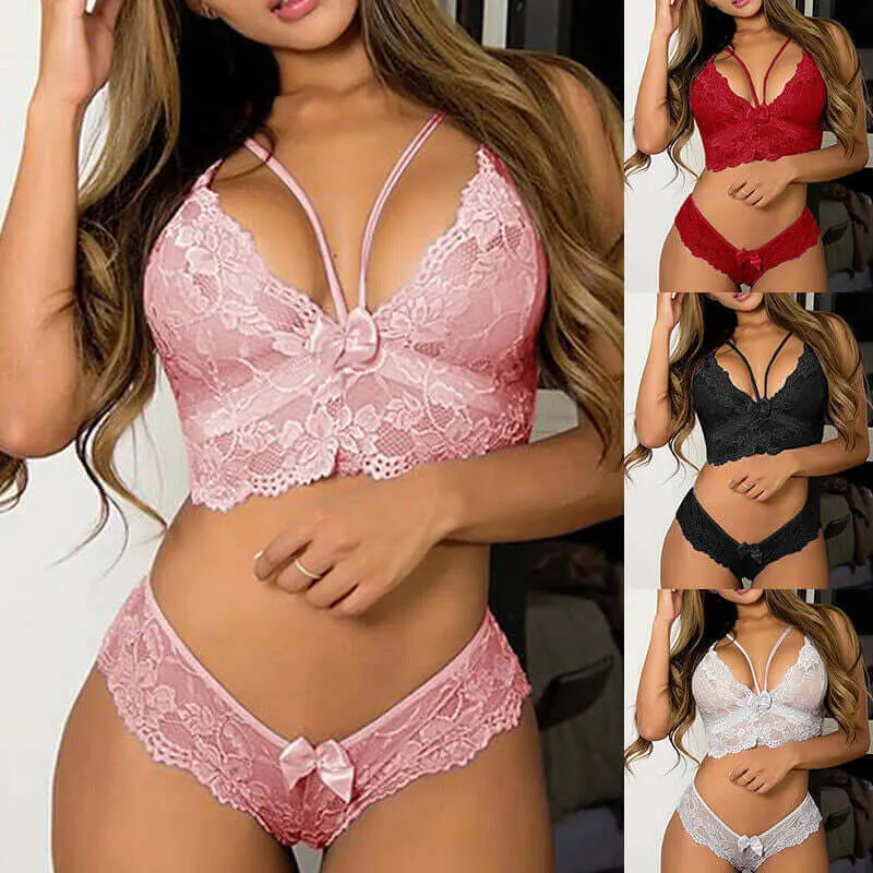 "4XL-5XL" sexy lace bra set plus size lingerie