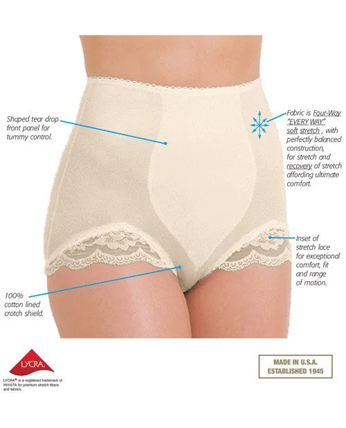 Rago Shapewear Panty Brief Light Shaping Beige 6x