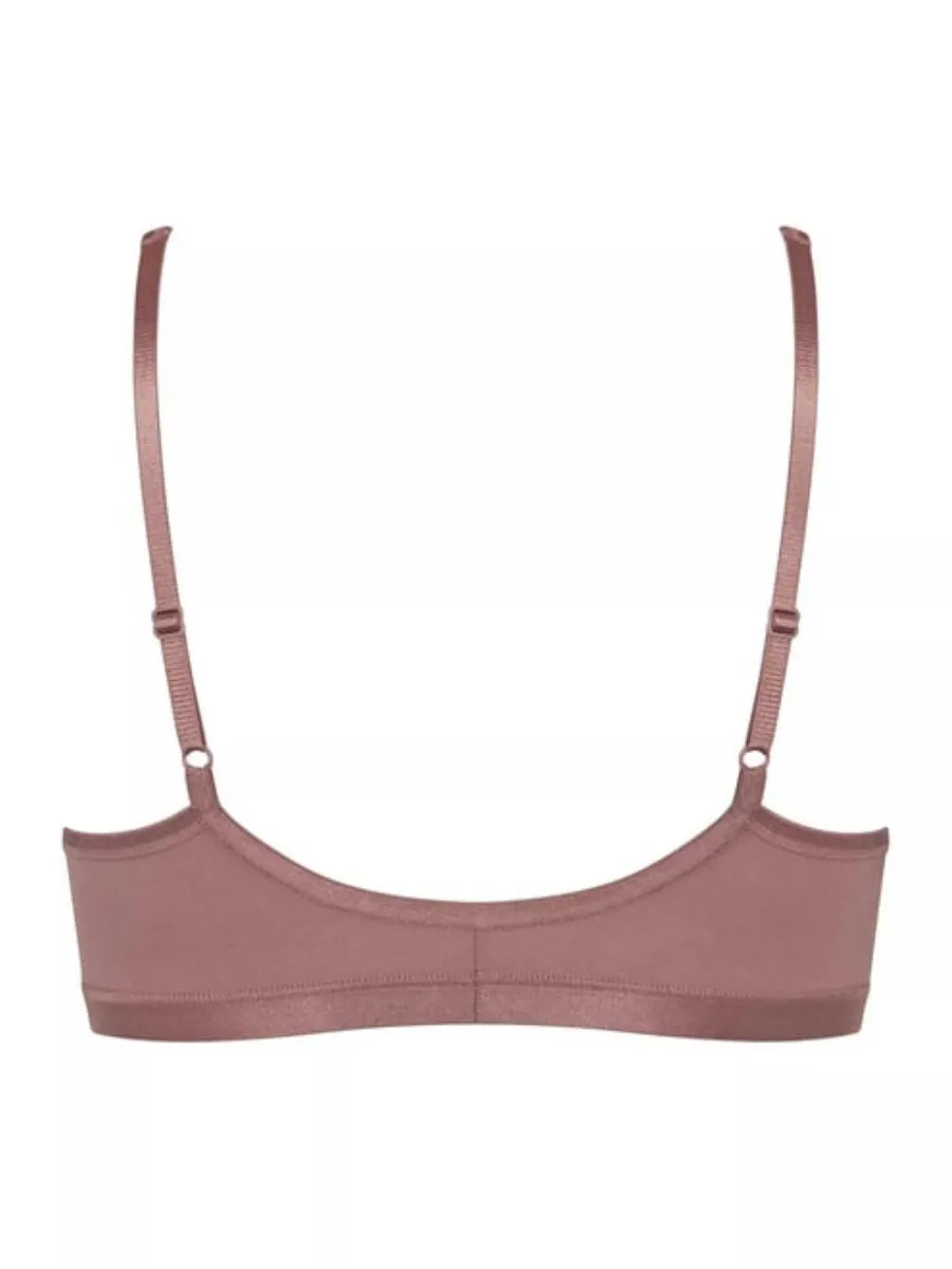 Romance Soft Cup Bralette - Cacao