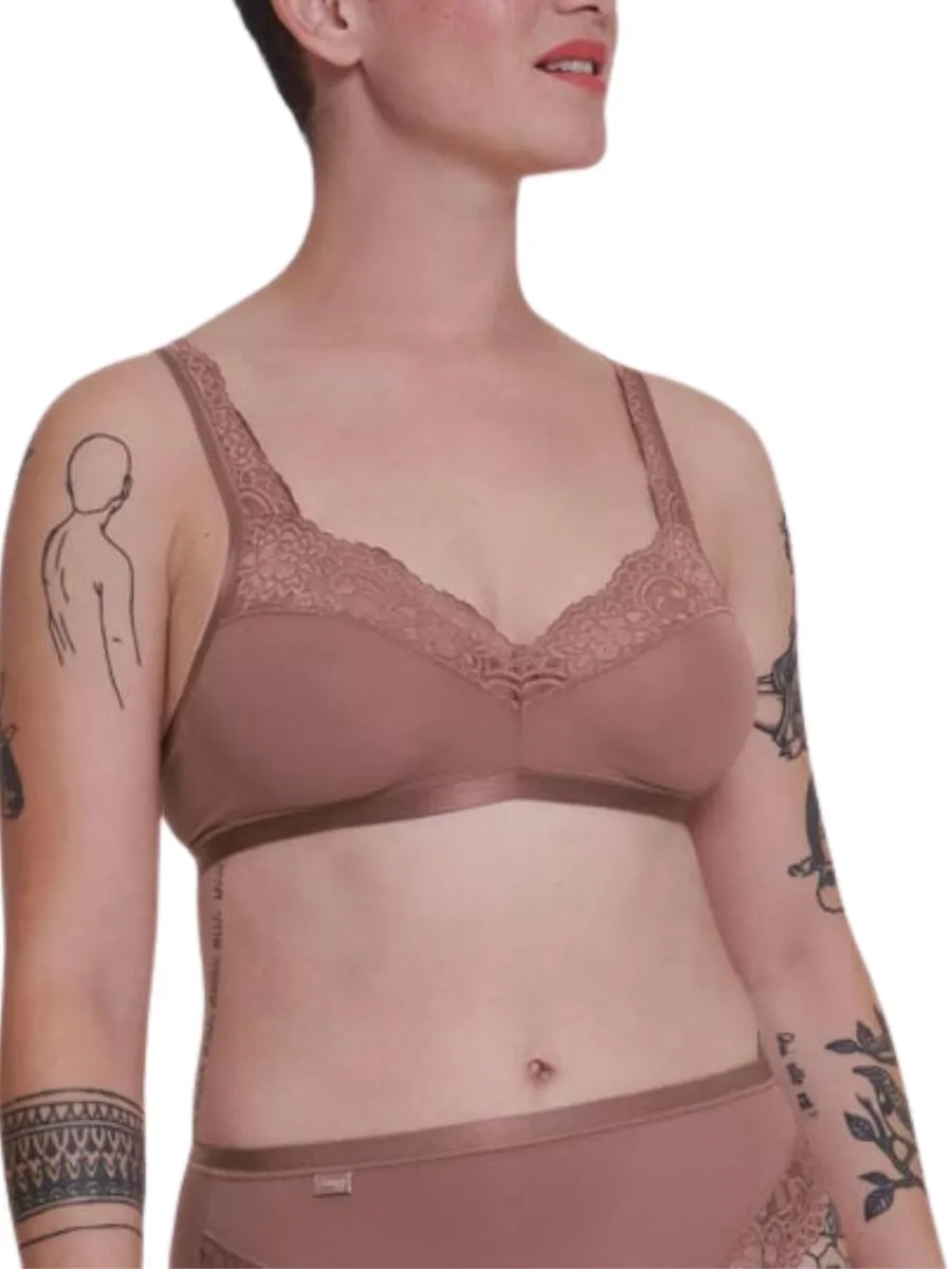 Romance Soft Cup Bralette - Cacao