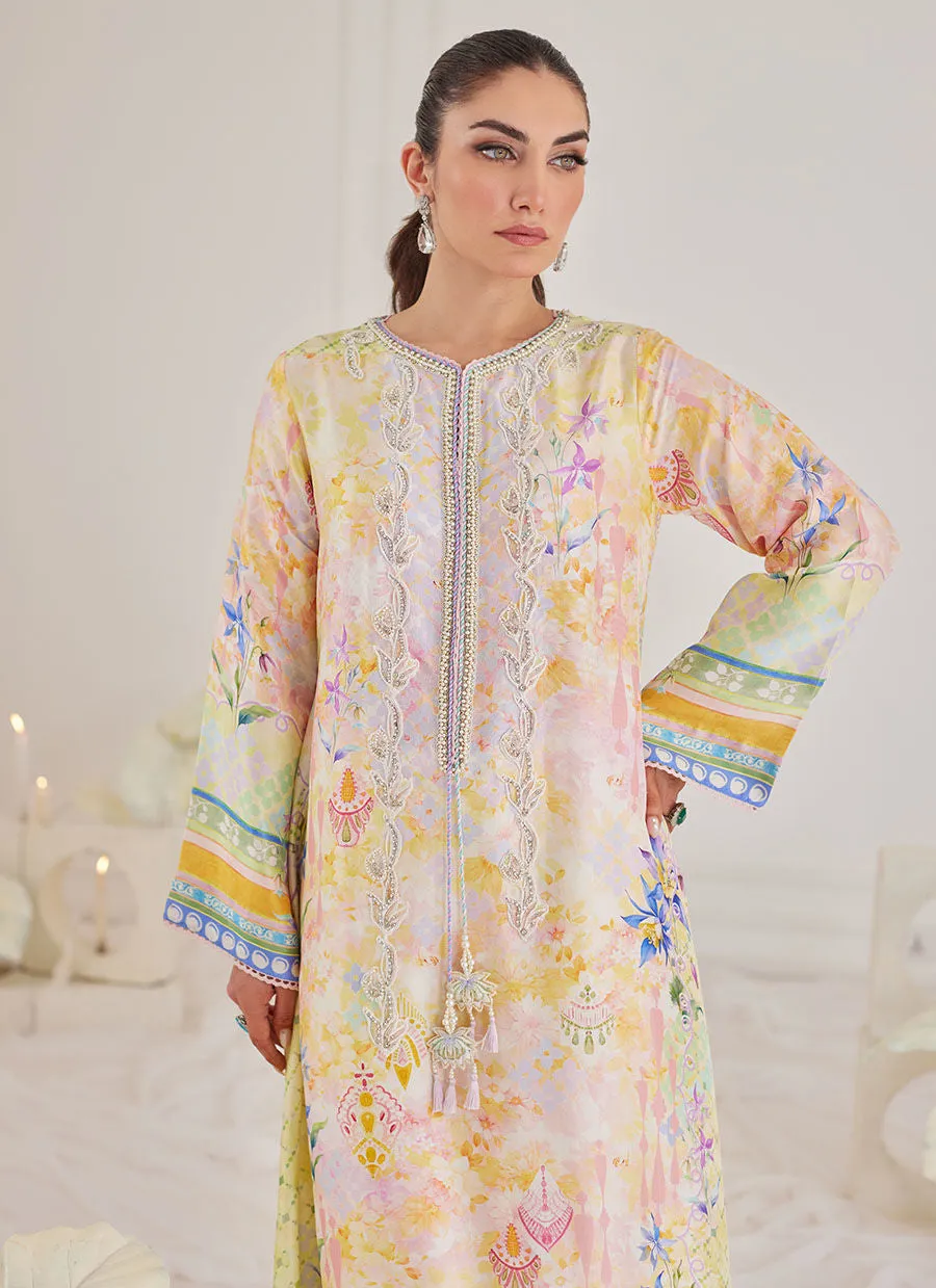 Tara Luxe Edit '24 - Blanca Raw Silk Kaftan