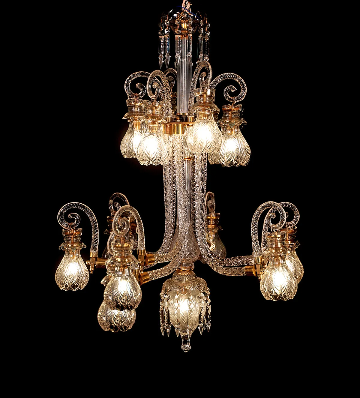 The Oasis Grandeur Crystal Chandelier