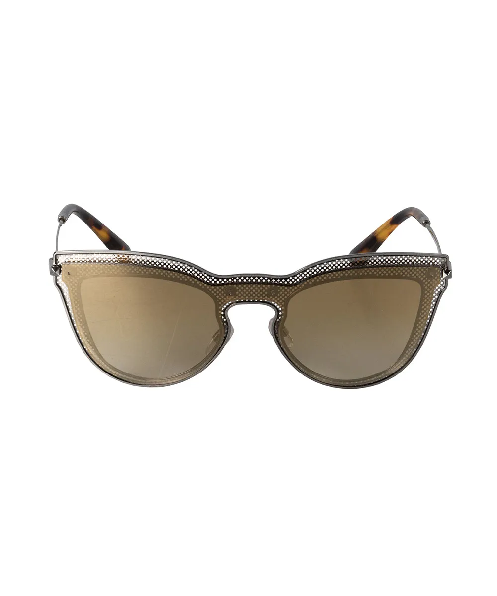 Valentino VA2018 3005/6E 33 Cat Eye Sunglasses