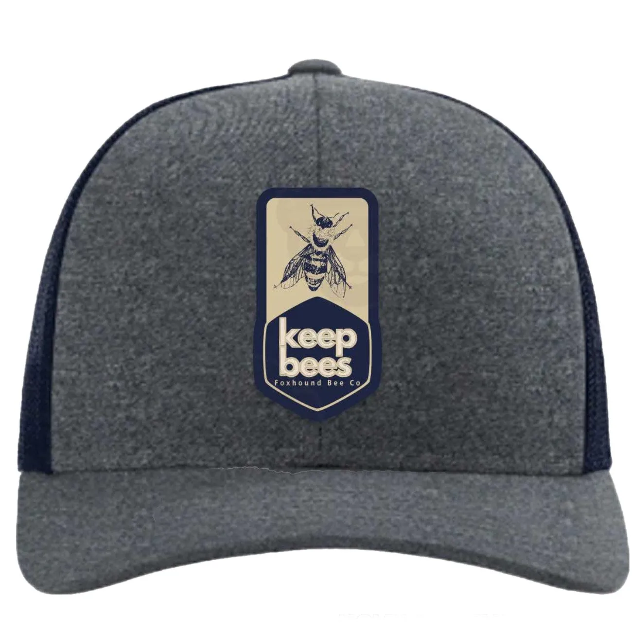 Woven Keep Bees Trucker Hat